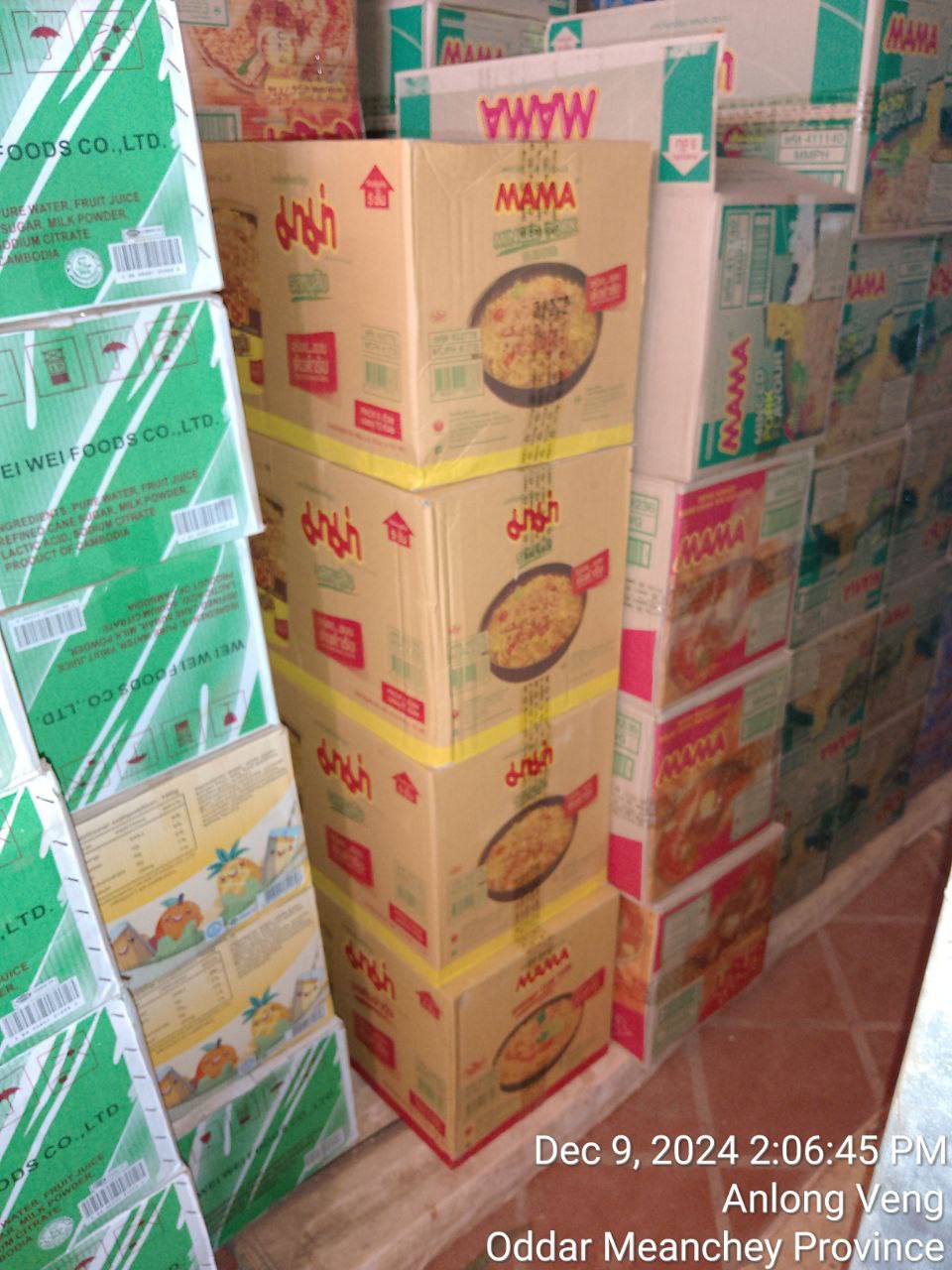 MAMA THAI PRESIDENT FOOD IN CAMBODIA WITH THE BEST DISTRIBUTOR IN CAMBODIA